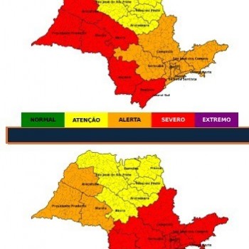 Defesa Civil do Estado alerta para risco de tempestades severas em São Paulo entre segunda (29) e terça-feira (30)